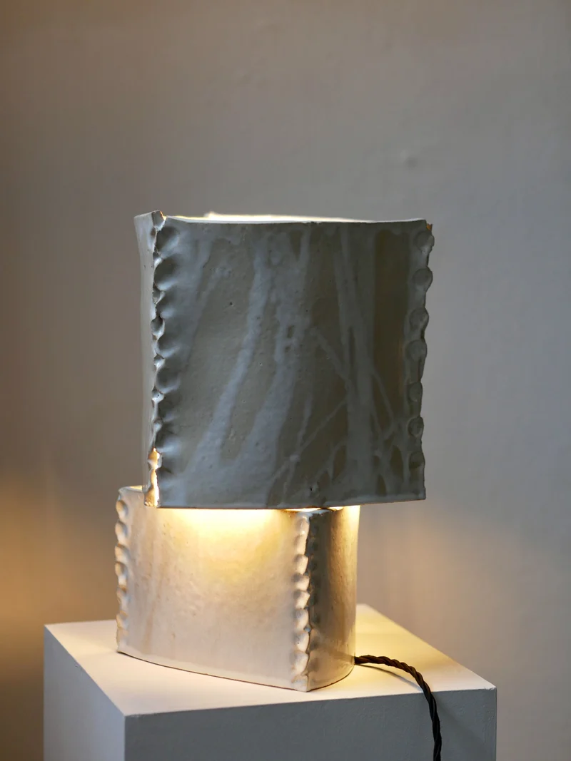 Capsule Ceramic Table Lamp