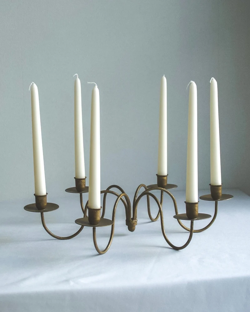 Tabletop Low Candelabra