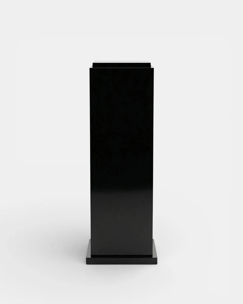 Black Lacquered Plinth