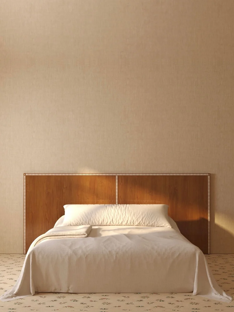 "Aquarama" Headboard in Cherry