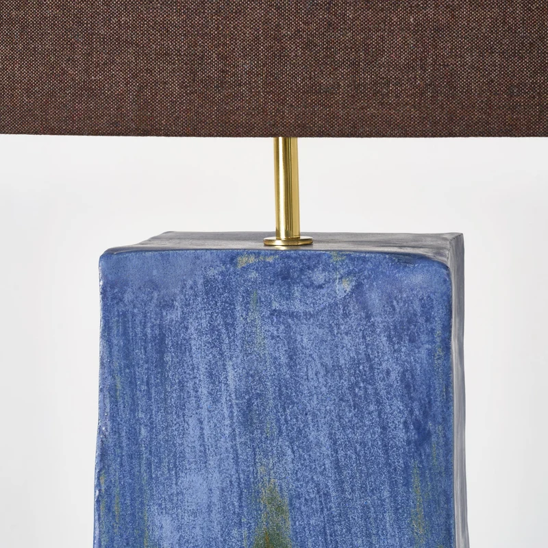 Rectangular Ceramic Table Lamp