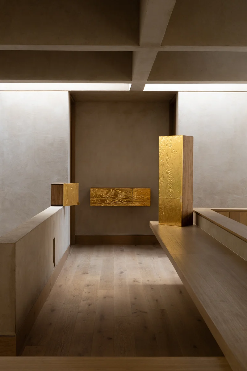 'Aurum' Wall Box 23k Gold Leaf