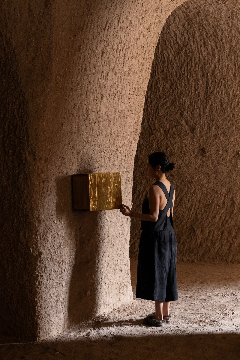 'Aurum' Wall Box 23k Gold Leaf