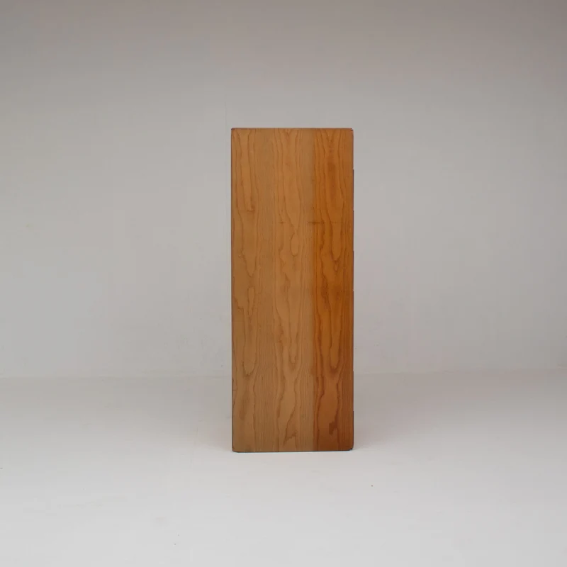 Tall Wooden Drawer Cabinet by Derk Jan De Vries