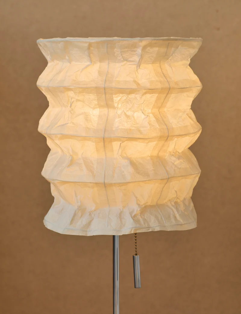 Vintage Ikea paper table lamp C. 1990