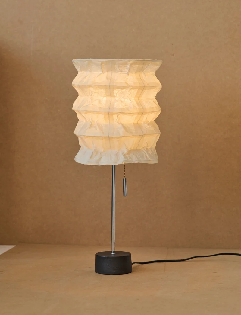 Vintage Ikea paper table lamp C. 1990