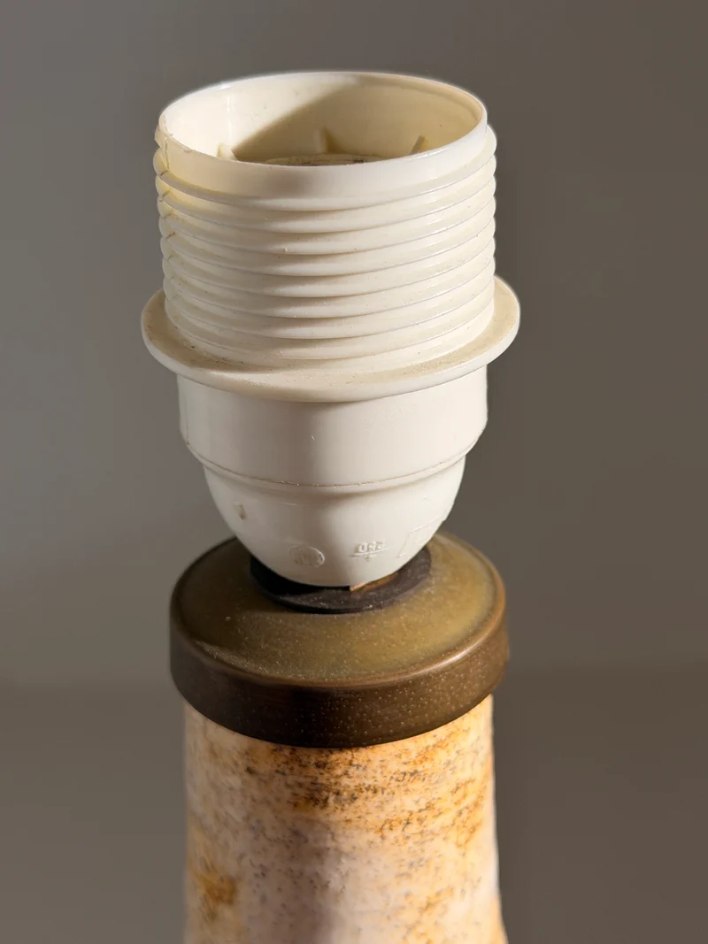 Vintage Large ceramic table lamp by Georges Pelletier, circa 1960