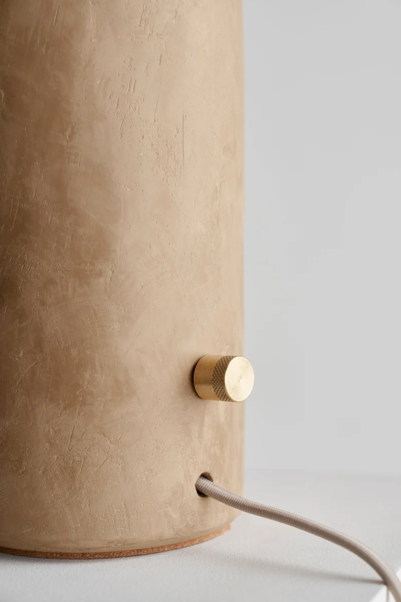 Lime Plaster Tera Table Lamp
