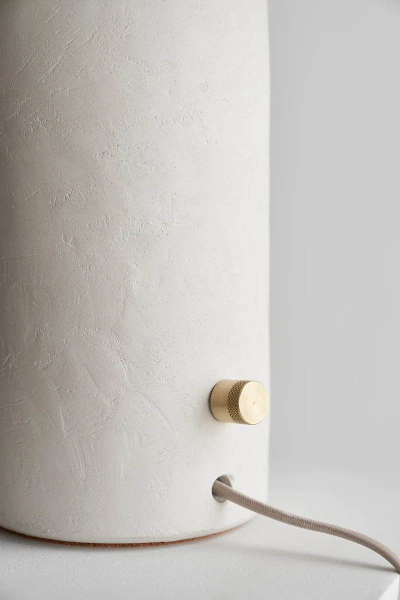 Lime Plaster Tera Table Lamp