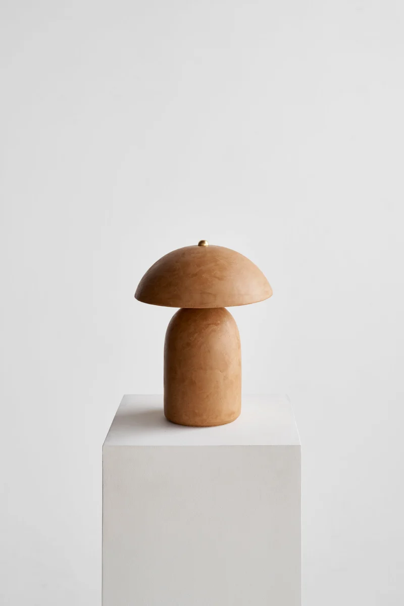 Lime Plaster Tera Table Lamp