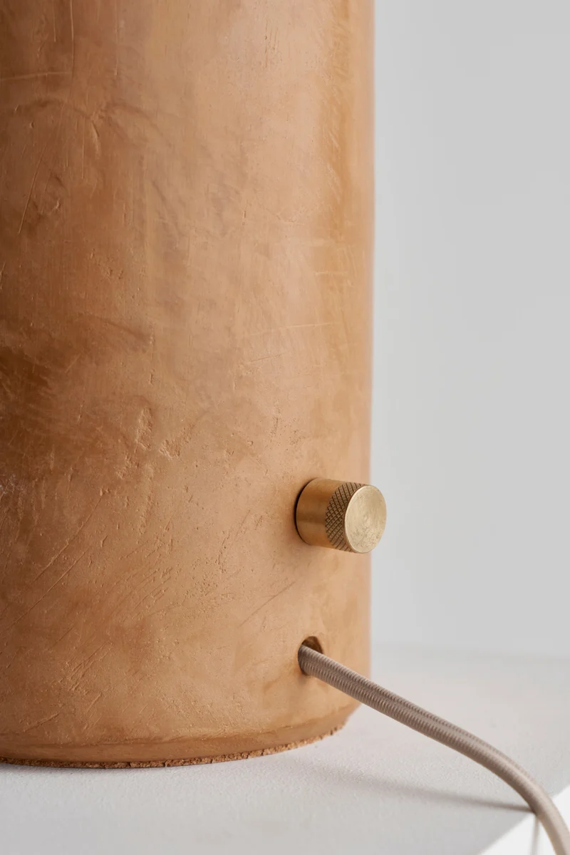 Lime Plaster Tera Table Lamp