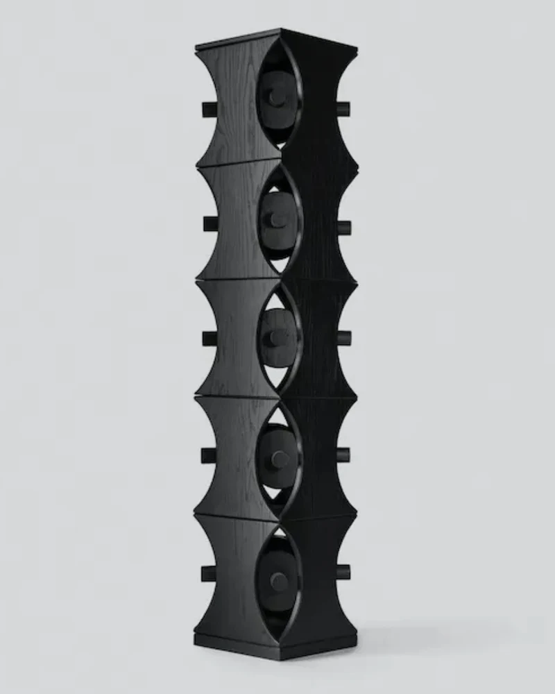 Solid Oak Totem Cabinet - KABIKI Limited Edition