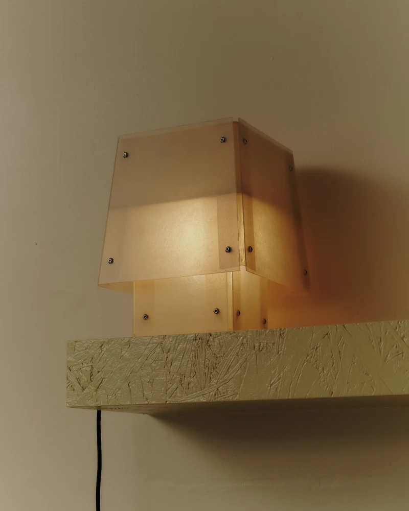 Layette Stainless Steel Table Lamp