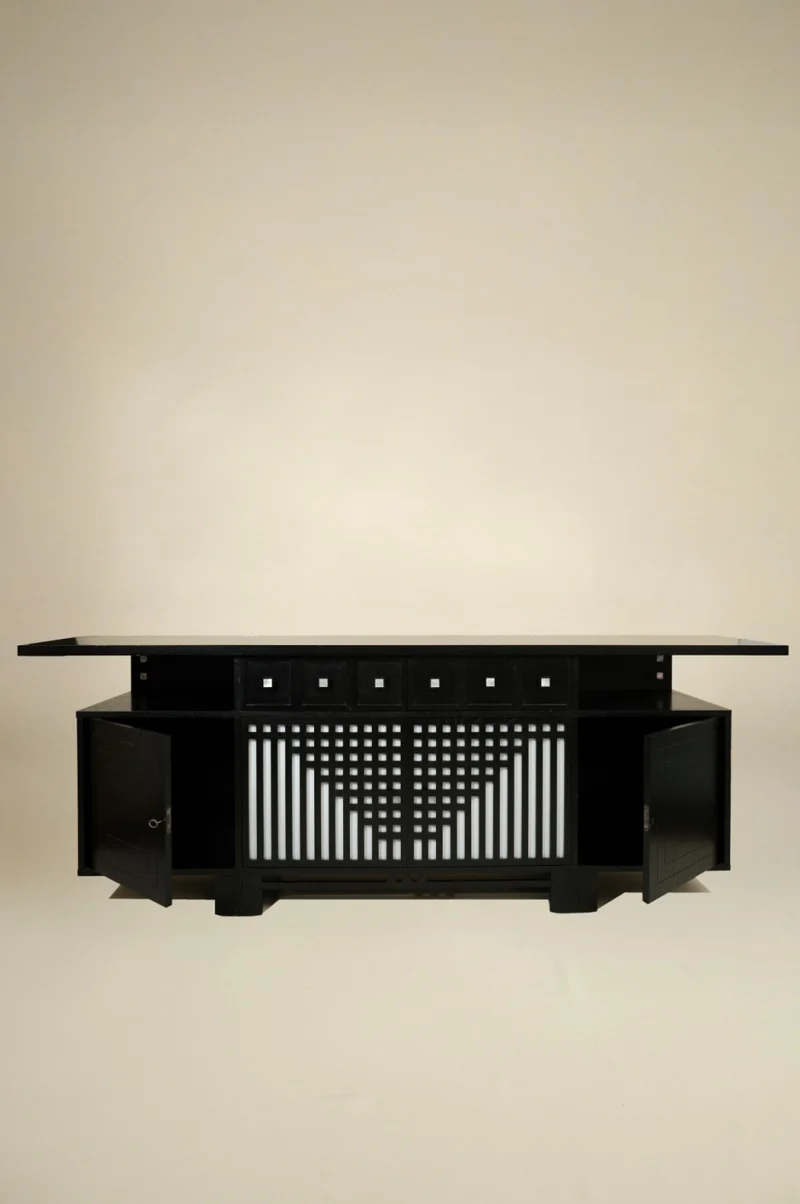 Charles Rennie Mackintosh Black Sideboard