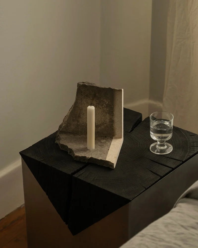 L-shaped CANDLE HOLDER DUO ( 11 ) ( 12 )
