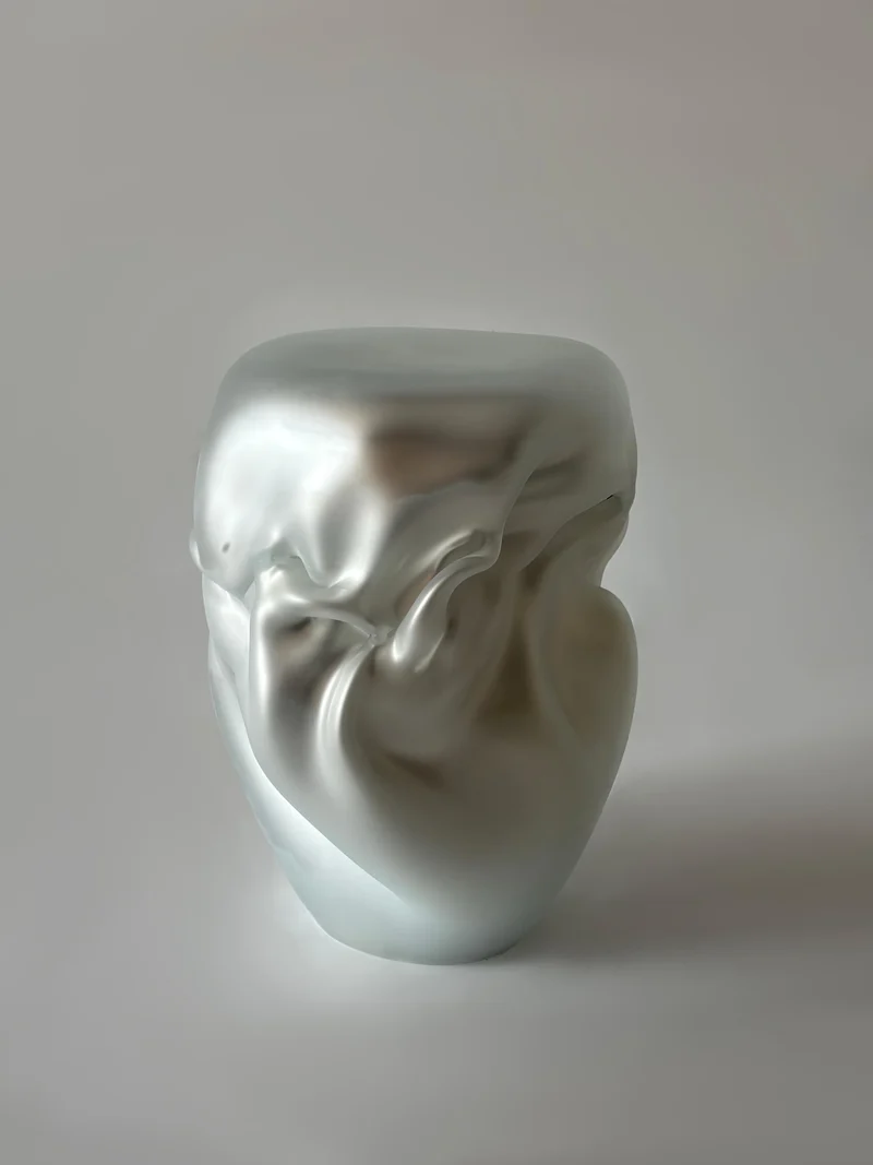 Wave Stool / Side Table XIV