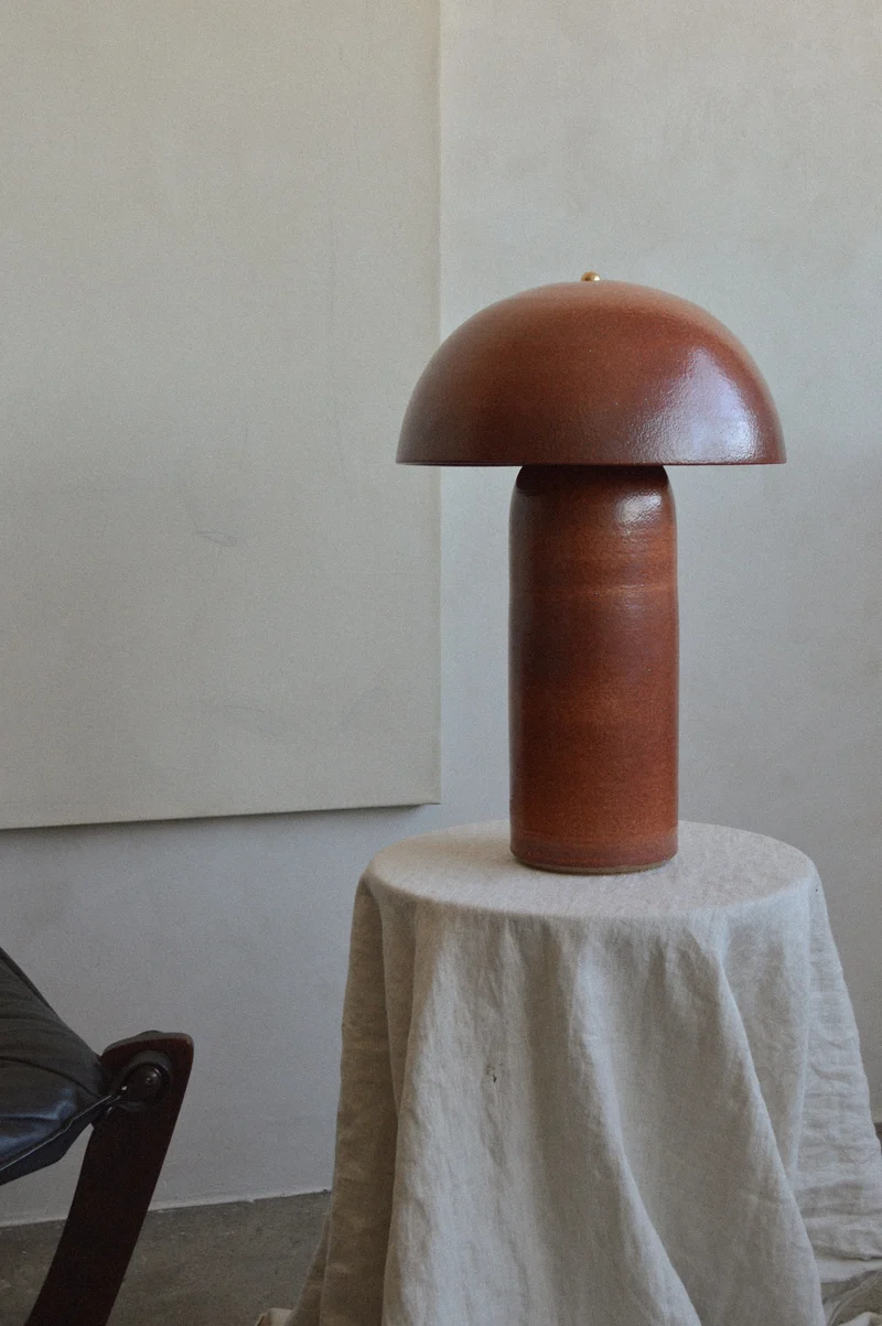 Shino Tera Brass Table Lamp
