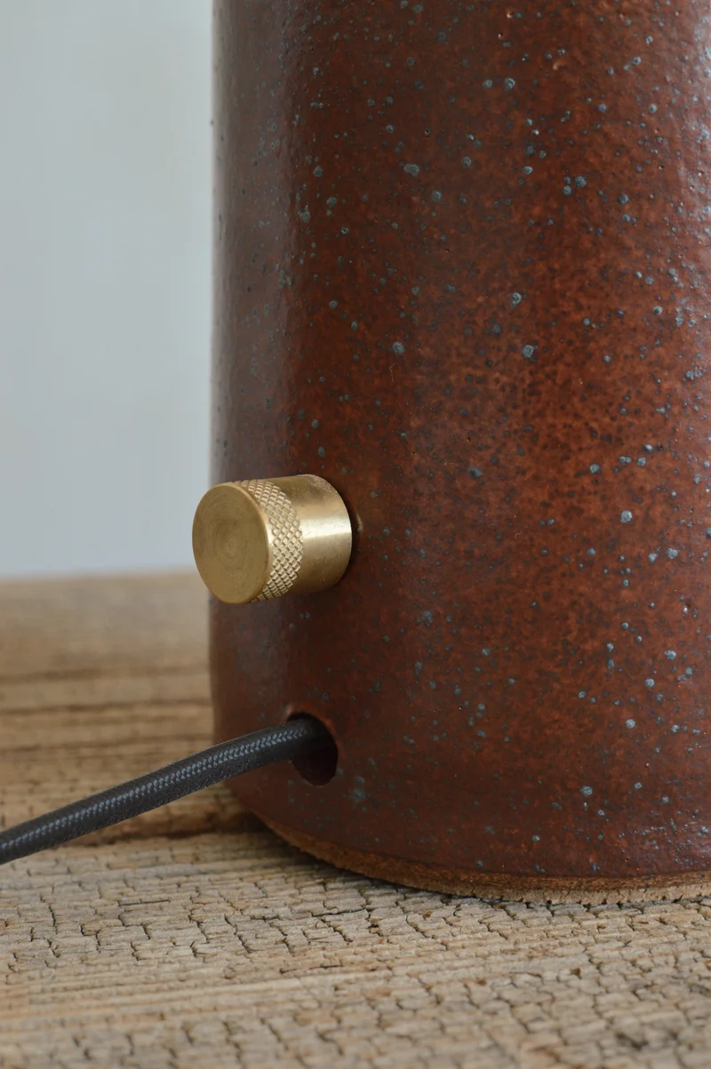 Shino Tera Brass Table Lamp