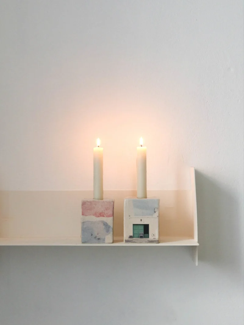Photographic Candleholder - Lanzarote House
