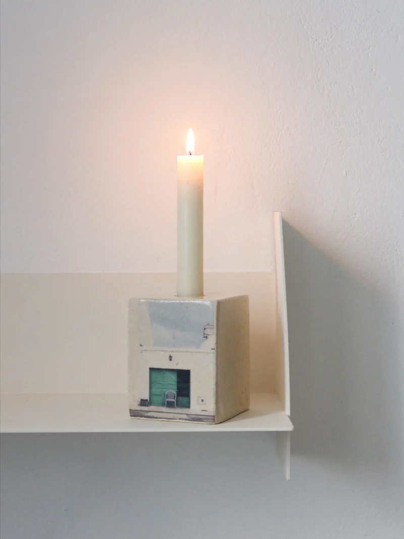 Photographic Candleholder - Lanzarote House