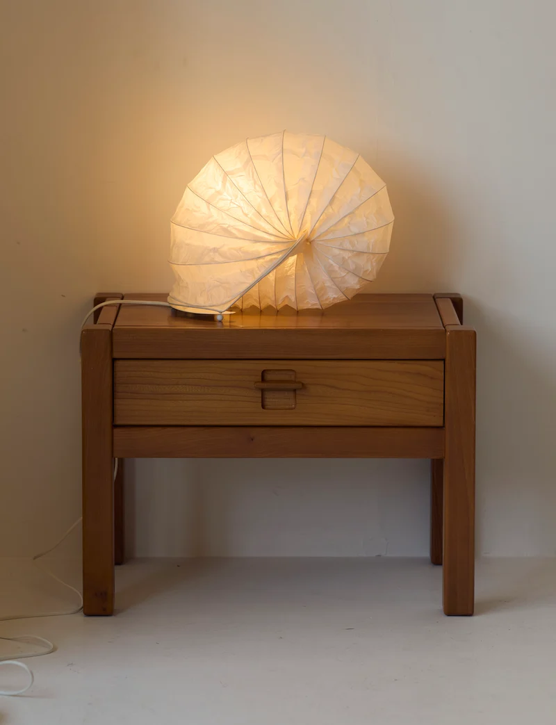 Vintage Ikea Paper Table Lamp C. 2000