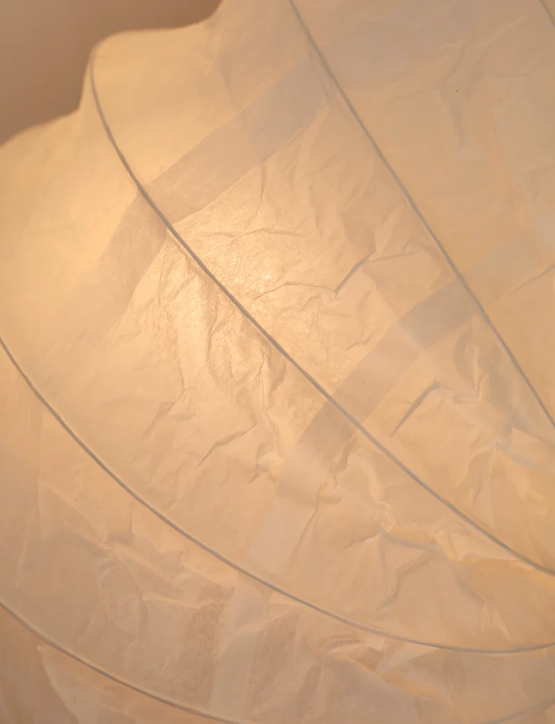 Vintage Ikea Paper Table Lamp C. 2000