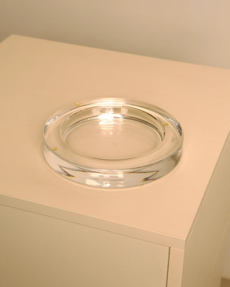 Italian Glass Catchall by Mario Cioni, 1970s