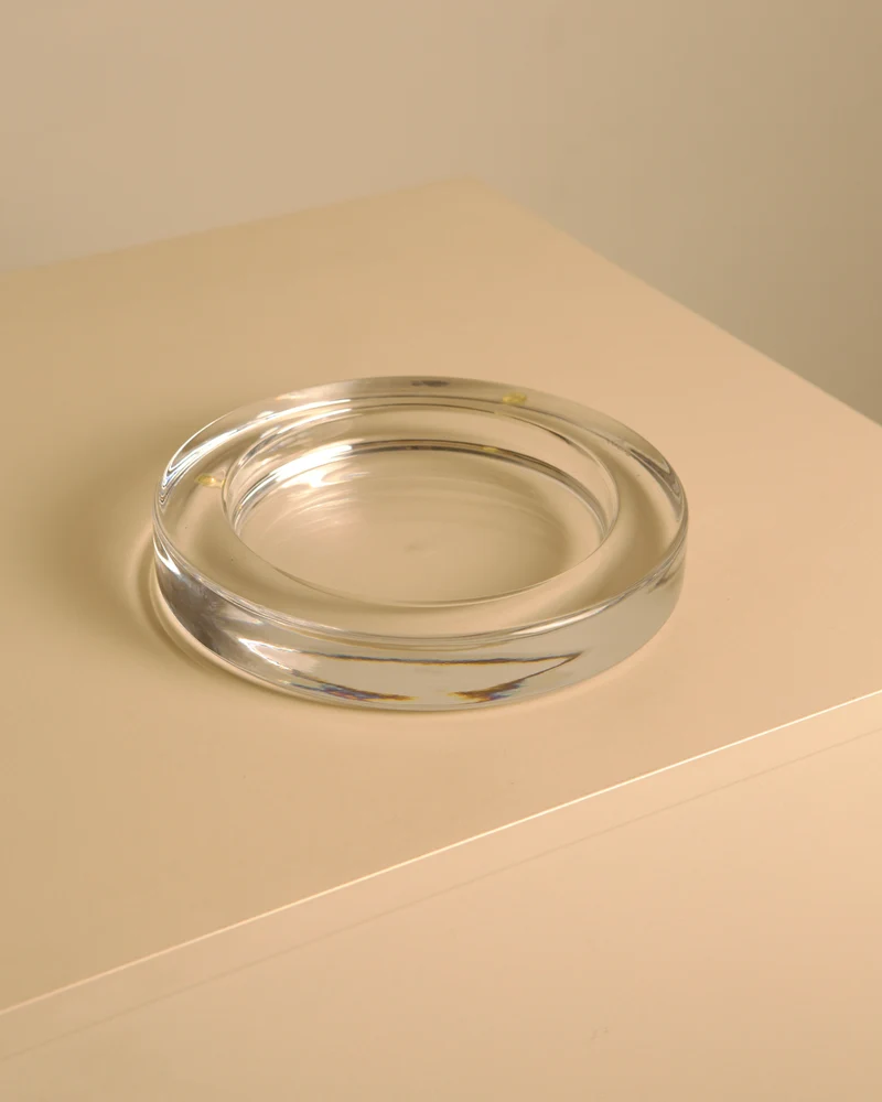 Italian Glass Catchall by Mario Cioni, 1970s