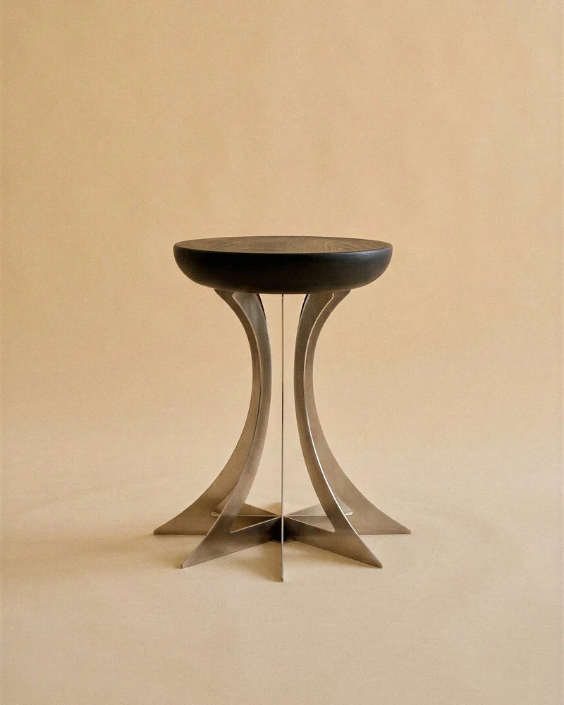 Fibonacci Stainless Steel Side Table