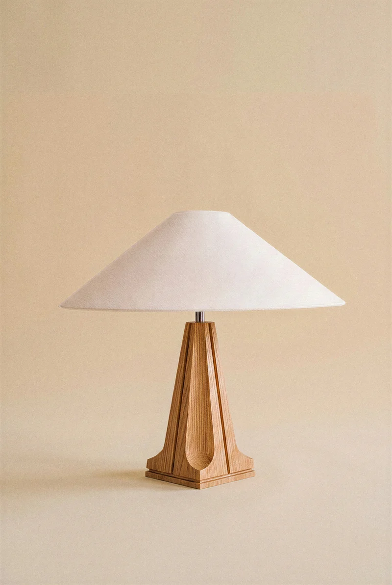 Tihuacan Stainless Steel Table Lamp