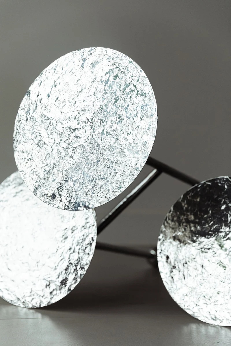 Liquid Side Table Stainless Steel