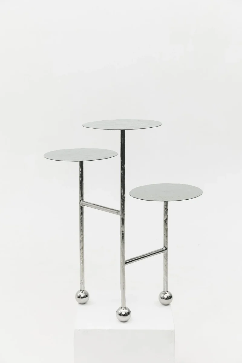 Liquid Side Table Stainless Steel