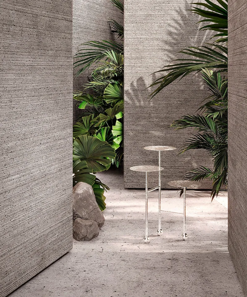 Liquid Side Table Stainless Steel