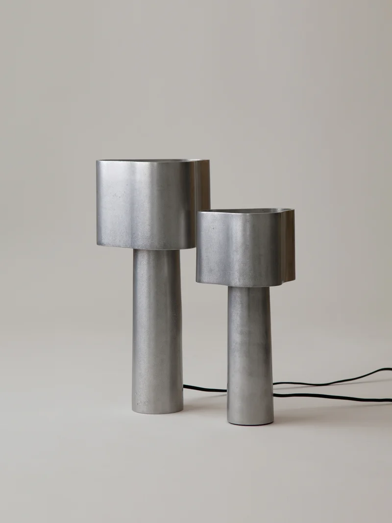 Coy Table Lamp - Aluminium