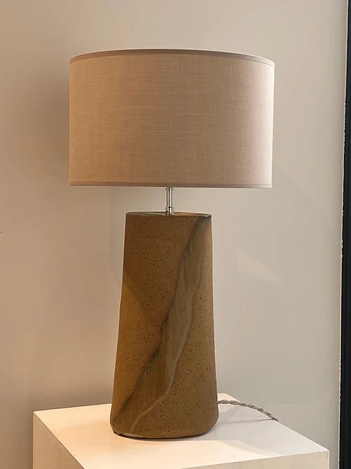 Fault Line Ceramic Table Lamp