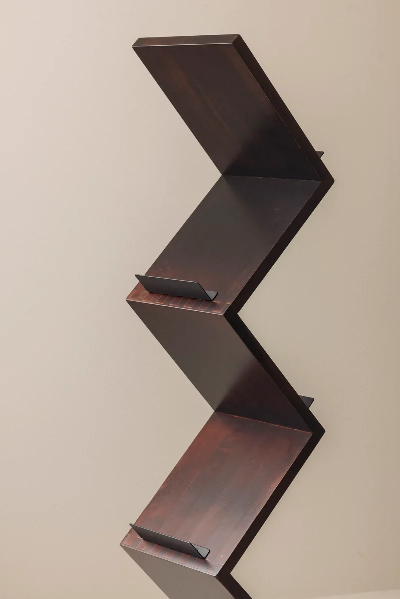 Magazine ‘Zink’ shelf by Jonas Bohlin for Källemo, Sweden 1984