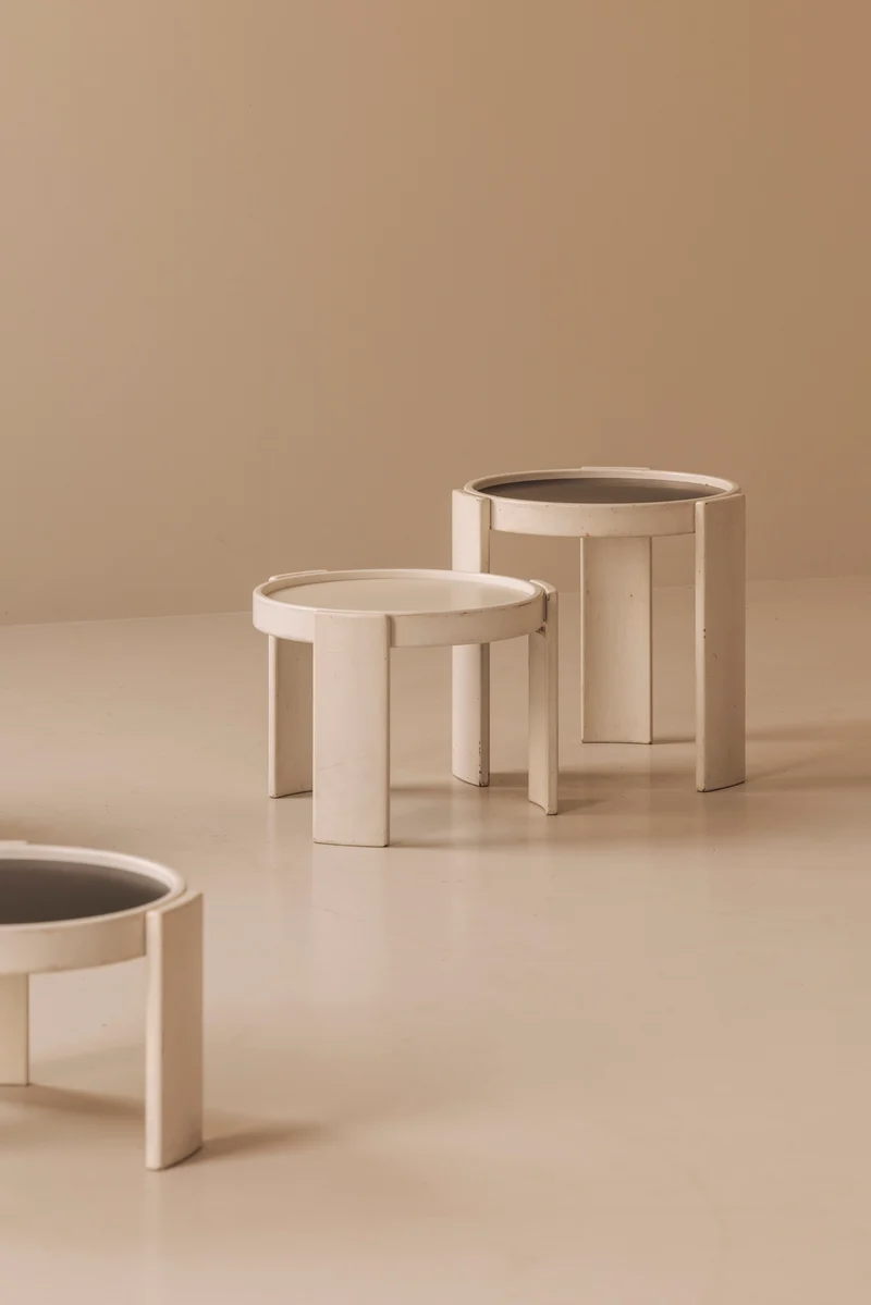 Model 780 side tables by Gianfranco Frattini for Cassina, Italy 1960s
