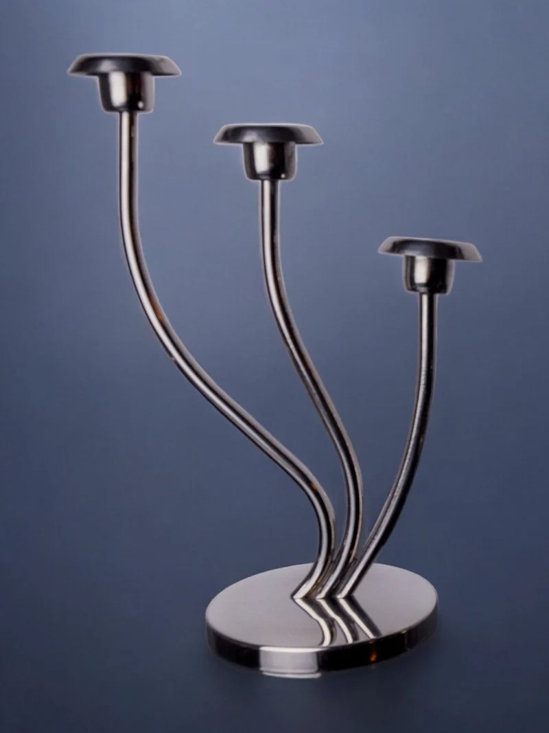 Art deco Candleholders, Spain, 1970