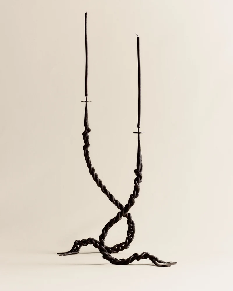 Iron Candleholder