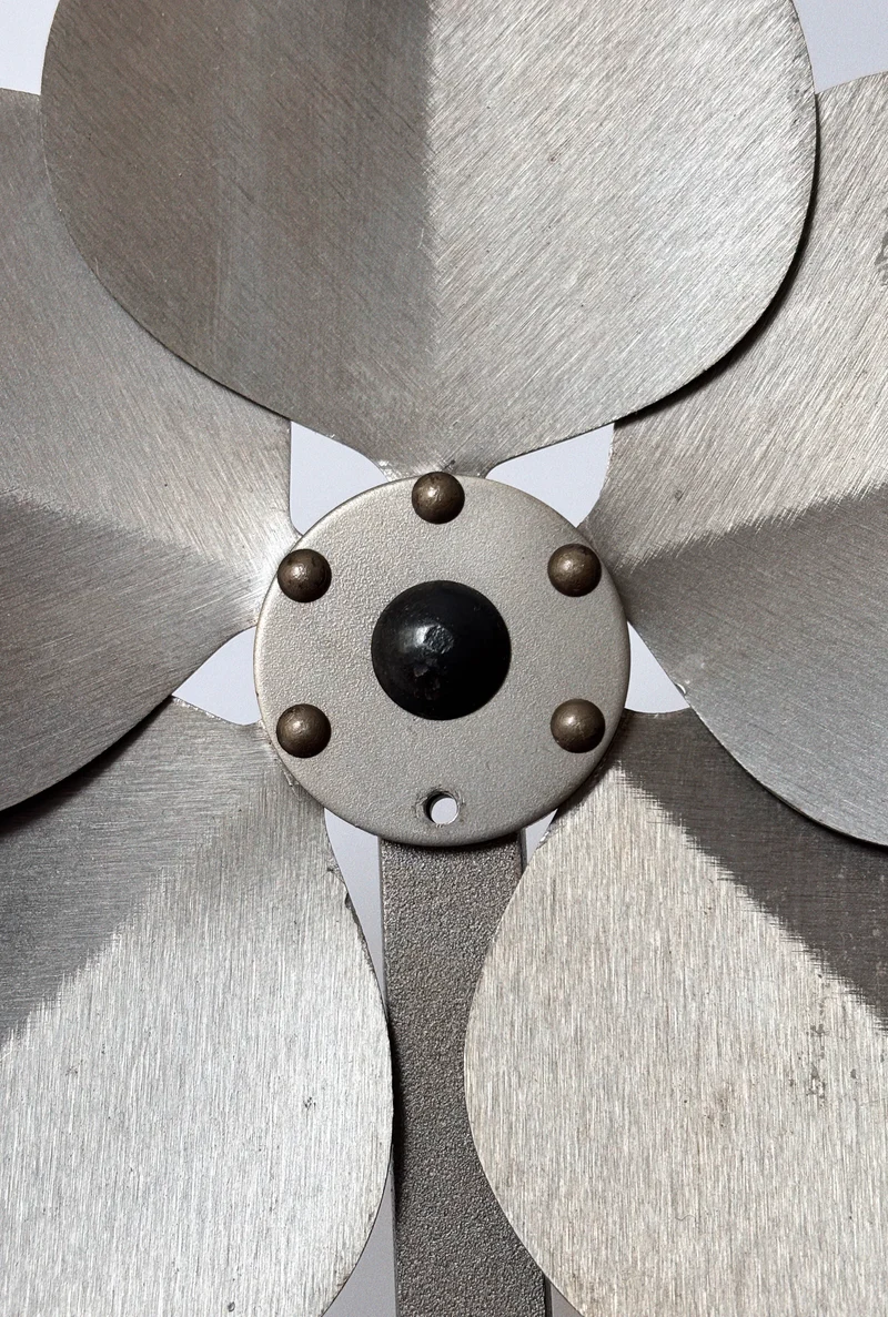Metal Flower Wall Candleholder