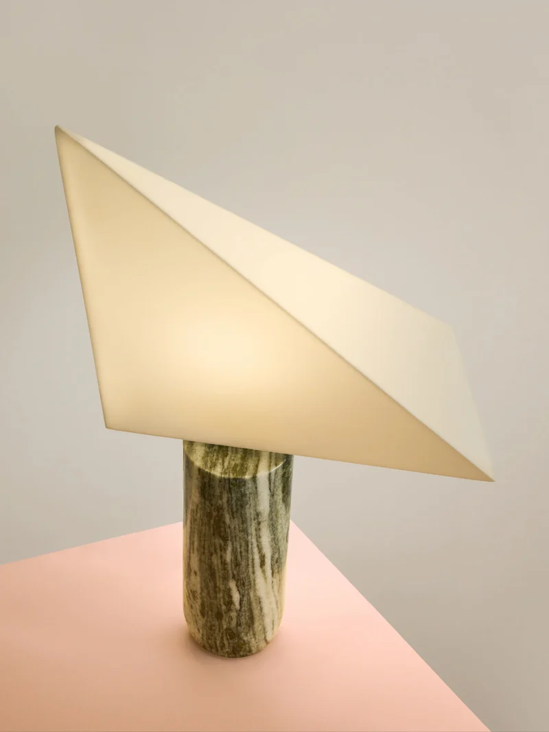 ACME Green Marble table light