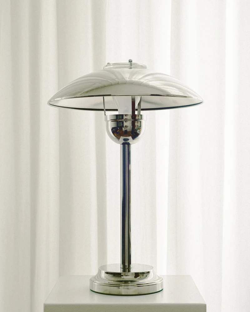 Vintage Atrium Bauhaus Mushroom Desk Lamp