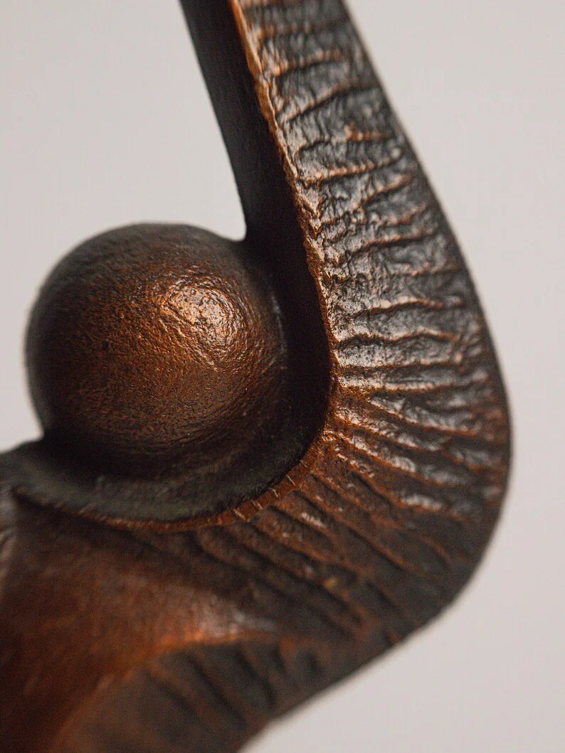 Vintage Polish Metal Candle Holders 1970s- Set of 3