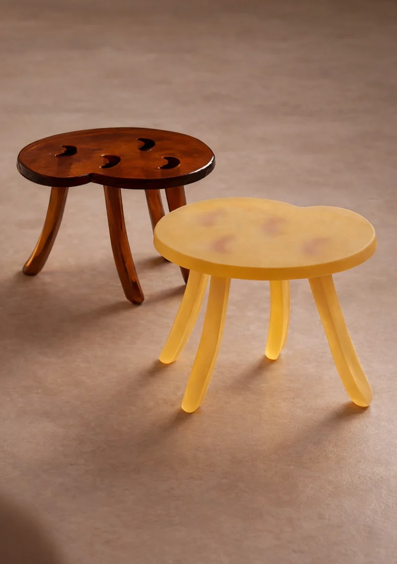 Lung 2.0 Honey Matte - Side Table