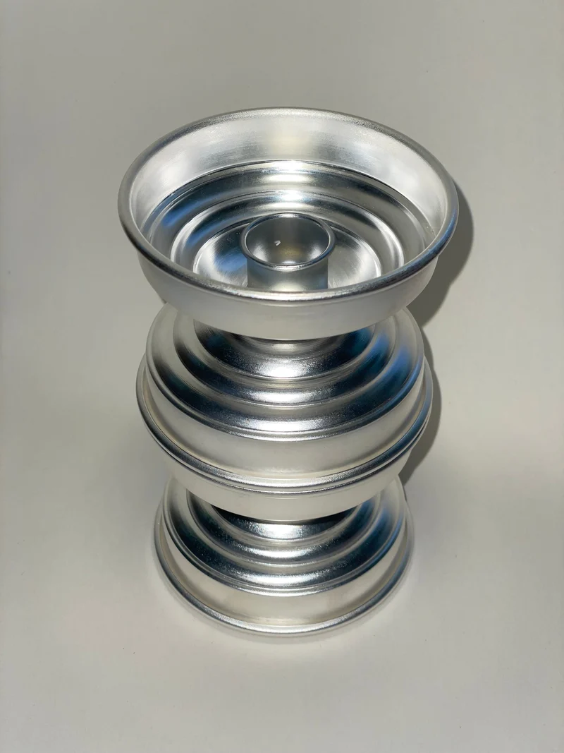 Silver Plated Candle Holders in Brass