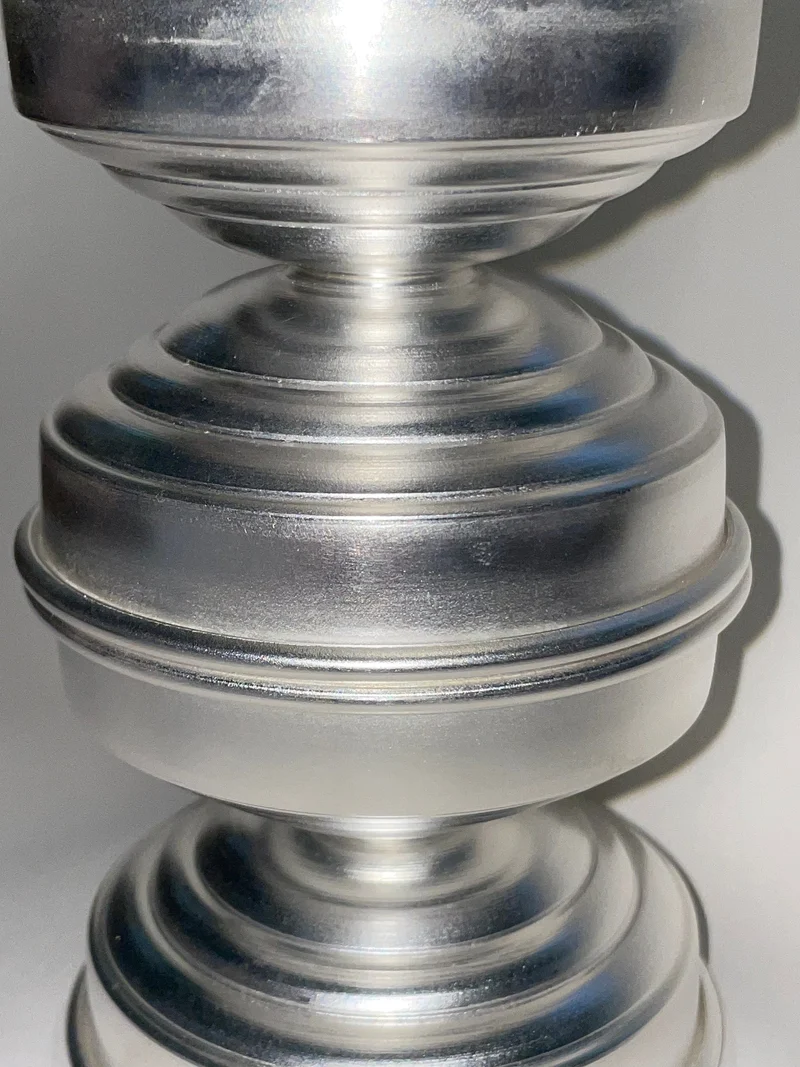 Silver Plated Candle Holders in Brass