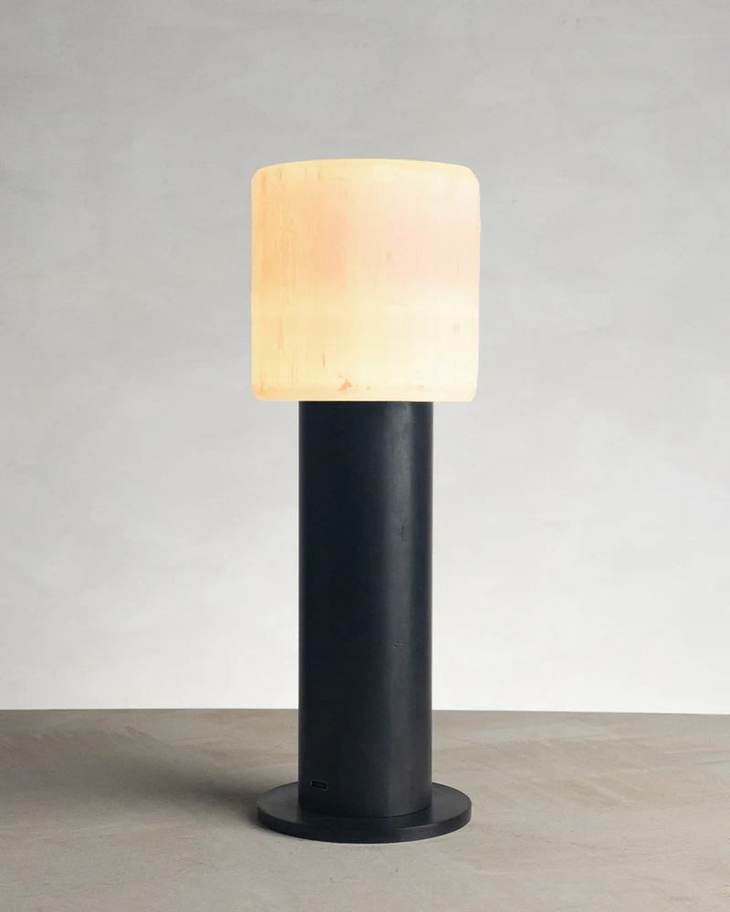 TORCH TABLE PORTABLE Steel Table Lamp