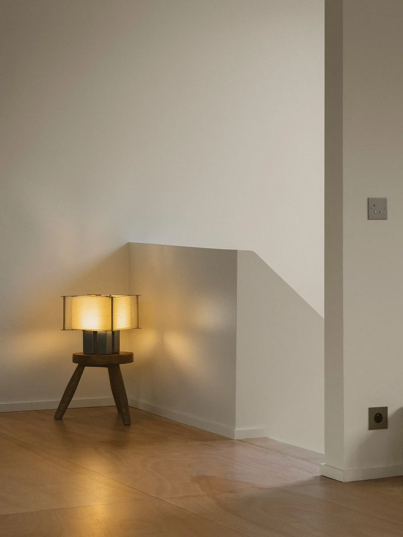 Boxing Ring Stainless Steel Table Lamp - 081