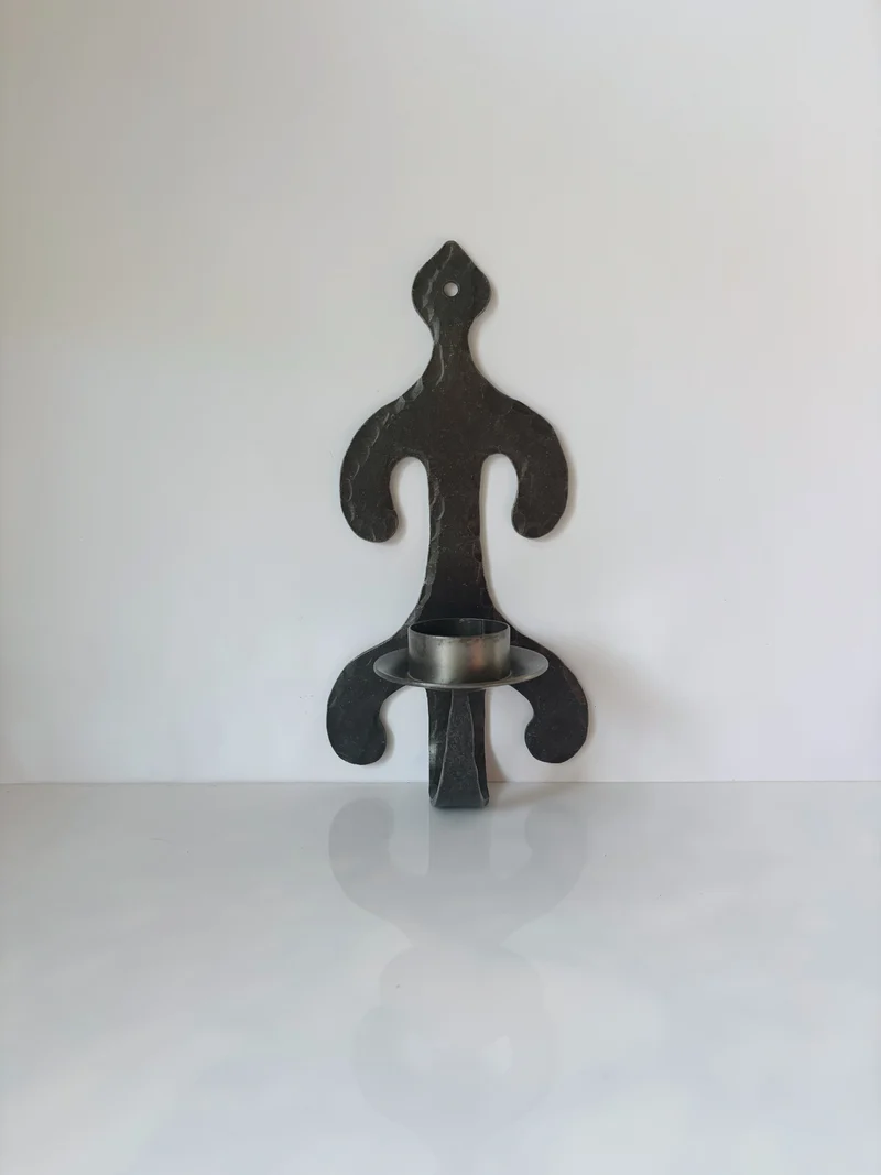 Modernist Scandinavian Wall Candleholder