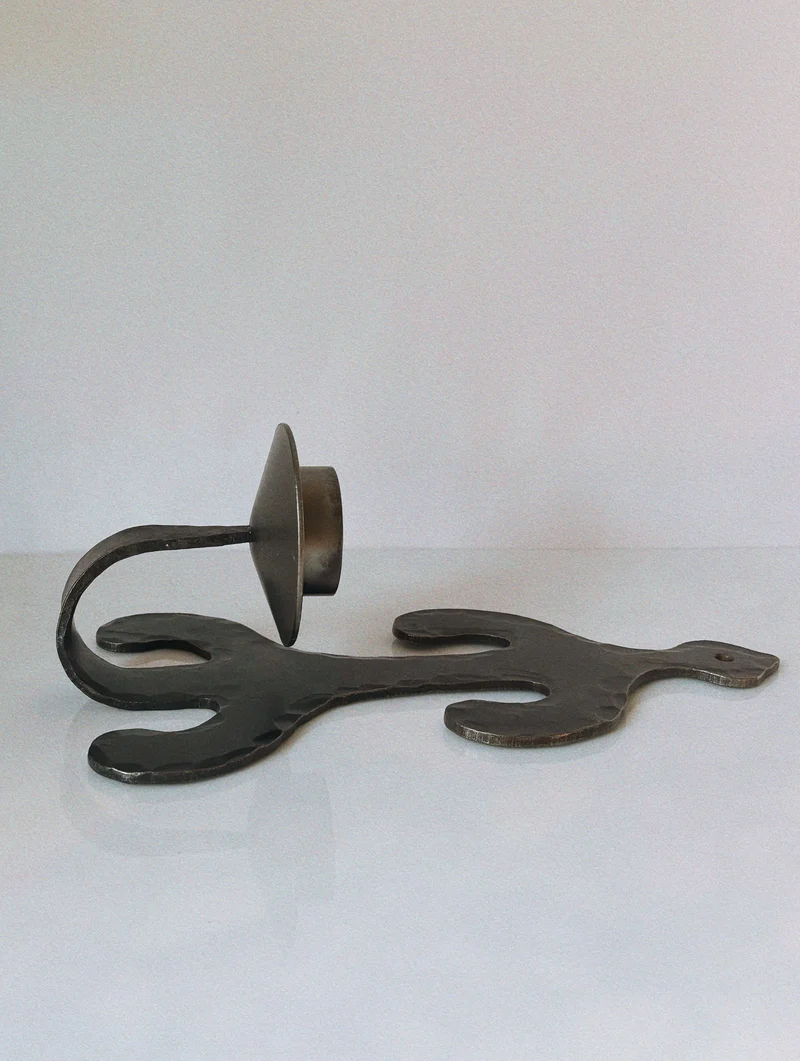 Modernist Scandinavian Wall Candleholder
